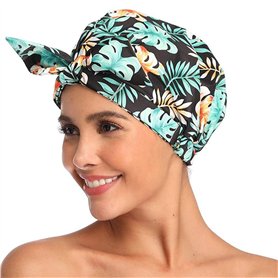 Imperméable Bonnet de Douche élastiques Chapeau Réutilisables