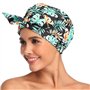 Imperméable Bonnet de Douche élastiques Chapeau Réutilisables