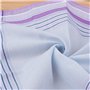 Lot de 6 mouchoirs en coton peigné, 3 couleurs pour un usage quotidien - 28 x 28 cm - Cadeau de Noël - Multicolore - Small