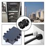 QitinDasen 25Pcs Premium Nylon PG11 Presse-Étoupes, 5～10mm Réglables IP68 Étanches Presse-Étoupe avec Joints d'Étanchéité, Étanc