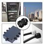 QitinDasen 25Pcs Premium Nylon PG13.5 Presse-Étoupes, 6～12mm Réglables IP68 Étanches Presse-Étoupe avec Joints d'Étanchéité, Éta