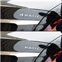 Ehdis Décapant d'emblème d'autocollant de Logo de Voiture - Ligne PE et poignées en Aluminium, pour l'installation de Film d'emb