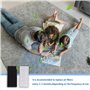 Amoy Kit d'accessoires de rechange 6 brosses latérales + 6 filtres HEPA + 6 éponges compatibles avec les aspirateurs Ecovacs Dee
