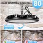 bapro 200W Projecteur LED 20000LM UFO Spot high bay lumière d'entrepôt, Etanche IP65 Blanc Froid (6000K) éclairage d'atelier pou