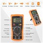 Kit de fer à souder 60 W avec multimètre numérique : fer à souder, température réglable 200-450 °C, kit de pistolet de fer à sou