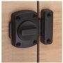 Verrou de porte de salle de bain Verrou de fenêtre de cabinet pivotant Verrou de sécurité à loquet Verrou de salle de bain en al