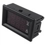 HALJIA DC 0–100 V 10 A Voltmètre numérique Ampèremètre Tension Mètre courant Jauge de moniteur moniteur écran LED 5 entrées Volt