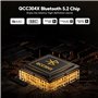AIYIMA D03 Bluetooth 5.0 150W x 2 Stereo HiFi 2.1 CH Numérique Sound Amplificador 24bit / 192kHz Classe D Amplificateur d'alimen