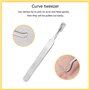 JOLIFILE Extracteur Point Noir Extraction de Acné,9 pièces Ensemble d'outils, Acné Tire Comédons Extracteur Professional Pince à