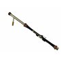 Irish Uilleann Pipes Kit d'entraînement en D cornemuse pour débutant avec chanteur en laiton 4 touches, anche et livret de guide