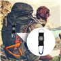 Boussole Porte Clés,10 Pièces Boussole Mousqueton Camping Escalade Randonnée Mini Carabiner avec Porte-Clés Boussole pour Sports