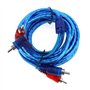 Mintice kit de câblage pour amplificateur de Voiture subwoofer Audio AMP RCA câble d'alimentation Fusible AGU Calibre 14 AWG GA 