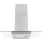 Hotte Aspirante, Hotte de Cuisine Hotte Casquette Hotte îlot 90 cm Acier inoxydable 756 m³/h LED
