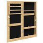 Toshilian Armoire à Bijoux, Meuble de Rangement Cosmétiques Organisateur de Bijoux Placard Beauté Armoire à bijoux avec miroir m