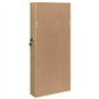 Toshilian Armoire à Bijoux, Meuble de Rangement Cosmétiques Organisateur de Bijoux Placard Beauté Armoire à bijoux avec miroir m