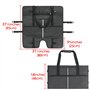 Kingshion Sac de transport de voyage compatible avec ordinateur de bureau tout-en-un de 32" et moniteur de 81,3 cm (gris foncé)
