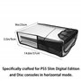 Kingshion Coque de protection transparente pour PS5 Slim Disc Edition - Découpe précise - Anti-rayures - Étanche - Pour console 