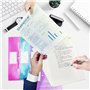 4 couleurs avec bouton pression pour organiser des documents