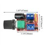 Module contrôleur de vitesse de moteur Youmile 2Pack 5A Mini-moteur à courant continu Contrôleur de vitesse PWM Contrôleur Commu