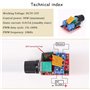 Module contrôleur de vitesse de moteur Youmile 2Pack 5A Mini-moteur à courant continu Contrôleur de vitesse PWM Contrôleur Commu