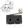 Youmile 20Pack Micro-levier à levier à galet CA 3 broches 5A 125 250V SPDT 1NO 1NC Bornes momentanées pour carte de circuit impr