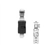 Youmile 20Pack Micro-levier à levier à galet CA 3 broches 5A 125 250V SPDT 1NO 1NC Bornes momentanées pour carte de circuit impr