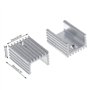 Transistors L7805CV L7805 5V 1.5A TO-220 MOSFET De Régulateur De Tension De Youmile 10PCS Transistors MOSFET pour Arduino + Radi