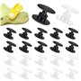 TRKETK 20 Pièces Rivets en Plastique