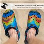 TRKETK 20 Pièces Rivets en Plastique, Boucles de Chaussures Amovibles Boucles de Décoration de Chaussures Dissimulées Fermetures