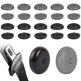 TRKETK 10 Paires Bouton D'Arrêt de Ceinture de Sécurité
