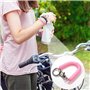TRKETK 12 Pièces Porte-Clés en Spirale, Porte-Clés en Spirale Extensible Porte-Clés à Ressort en Plastique Porte-Clés Spirale Él