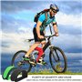 TRKETK 4 Paires Ceinture de Sangle de Pédales de Vélo, Sangle des Pieds à Vélo Universel Sangles de Pédales de Vélo d'Appartemen