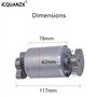 ICQUANZX Moteur de vibration brossé à courant continu 12V 8000 tr/min 775 Moteurs