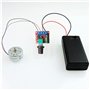 VISSQH 3 pièces variateur 12v,Mini Moteur Contrôleur de Vitesse, PWM Regulateur de Vitesse, DC 5V-35V 5A Réglable PWM Commutateu