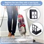 BLUELIRR Lot Remplacement 4 Brosse Rouleau + 4 Filtres Crosswave 17132 et 2225N Series pour Familles avec Animaux Domestiques Fu