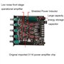 RUIZHI 2x50W + 100W Carte amplificateur de subwoofer 2.1 canaux avec contrôle des aigus et des basses, double puce TPA3116, entr