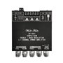 RUIZHI 2x50W + 100W Carte amplificateur de subwoofer 2.1 canaux avec contrôle des aigus et des basses, double puce TPA3116, entr