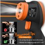 AIOMEST Thermomètre Infrarouge Laser Numérique Sans Contact -58°F~2732°F (-50°C～1500°C) Emissivité Réglable Digital LCD Alarme P