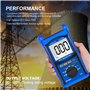 Testeur de résistance d'isolement numérique – Plage de test de tension 5000 V, még ohmmètre résistance d'isolation 200 G ohms, p