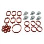 ZEALfix Joints de collecteur d'admission kit+4 bouchons clape 22mm Fit M47 E87 E46 E90 E91 E92 E93 E39 11612246945 11617790198 1