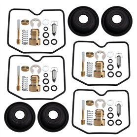 KASturbo Kit de réparation de carburateur avec joint pour Suzuki Bandit GSF 600 GSF600S 1996-2004 4 Set
