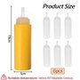 Flacons Transparents pour Sauce - Sans BPA