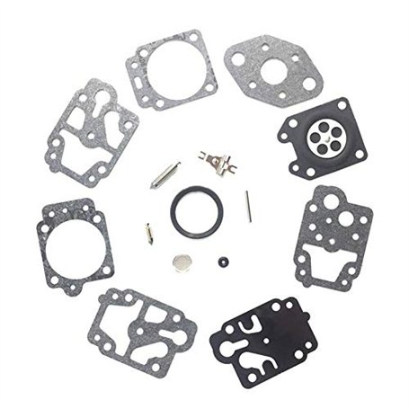 Kit de réparation de diaphragme et d'aiguille pour carburateur Walbro WYL K20-WYL