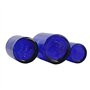 2PCS flacons de lotion vides en verre de 60 ml avec couvercle de pompe noir et système de verrouillage pour cosmétiques et cosmé