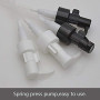 2PCS flacons de lotion vides en verre de 60 ml avec couvercle de pompe noir et système de verrouillage pour cosmétiques et cosmé