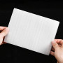 Lot de 100 pochettes en mousse pour emballage, déménagement, expédition et stockage - 10 x 15 cm - Blanc