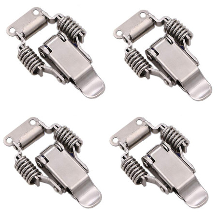 4 pièces de loquet de serrage en acier inoxydable