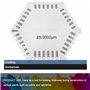 25-3000um Peigne à Film Humide Hexagonal Jauge D'épaisseur de Film Humide Jauge D'paisseur de Film Humide en Acier Inoxydable av