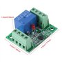 Relais à Vis du Module de Commande du Relais CC 12V Conception Commutateur de Déclenchement Carte Bistable à Un Seul Canal Commo
