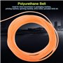 PU Courroie de Transmission Ronde Lisse Haute Performance pour Transmission Orange, 1.00V